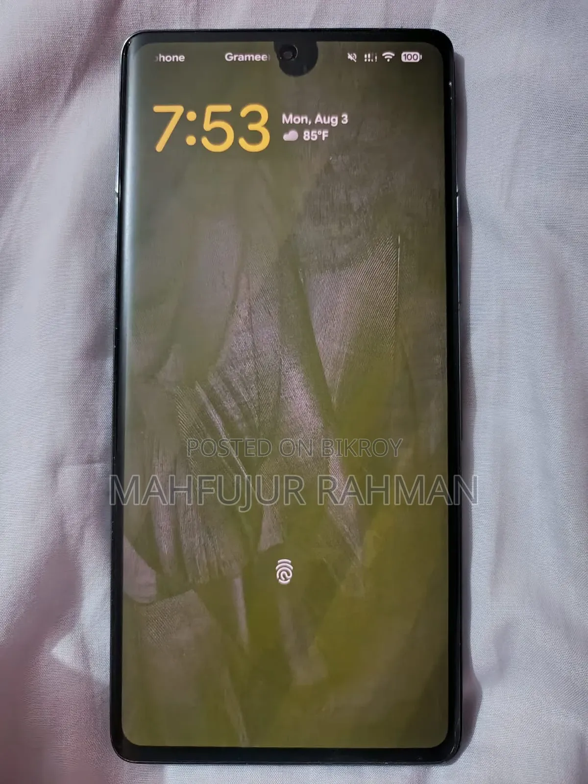 গুগল পিক্সেল ৭ প্রো ২৫৬ জিবি গ্রে
