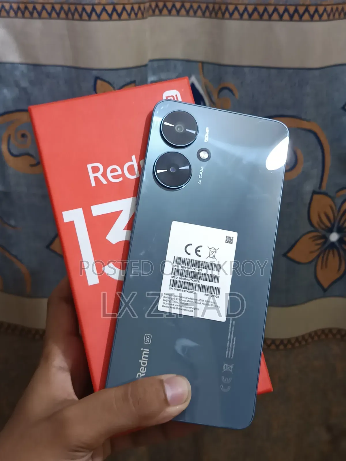 New Xiaomi Redmi 13C 5G 256 GB Blue