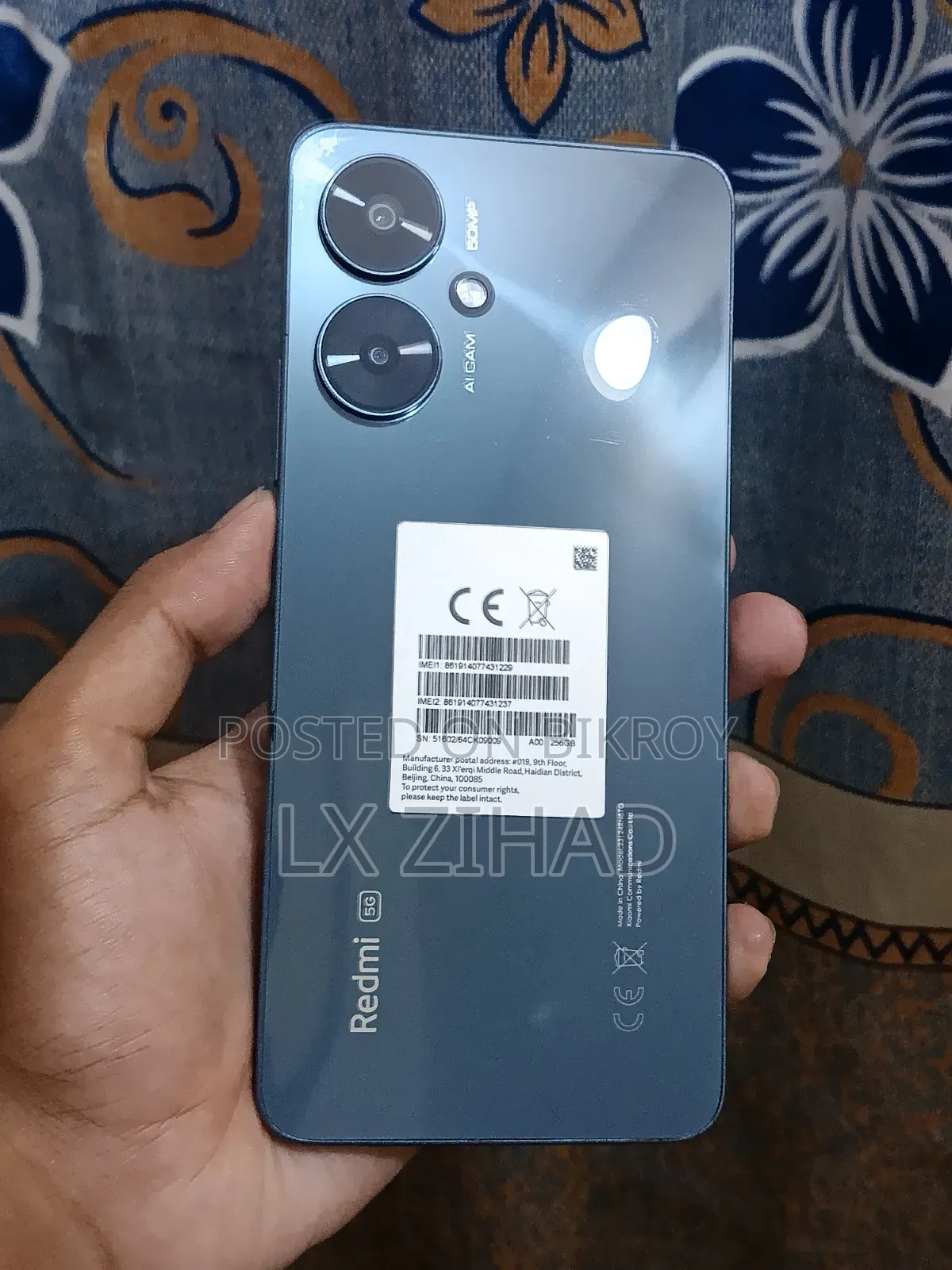 New Xiaomi Redmi 13C 5G 256 GB Blue