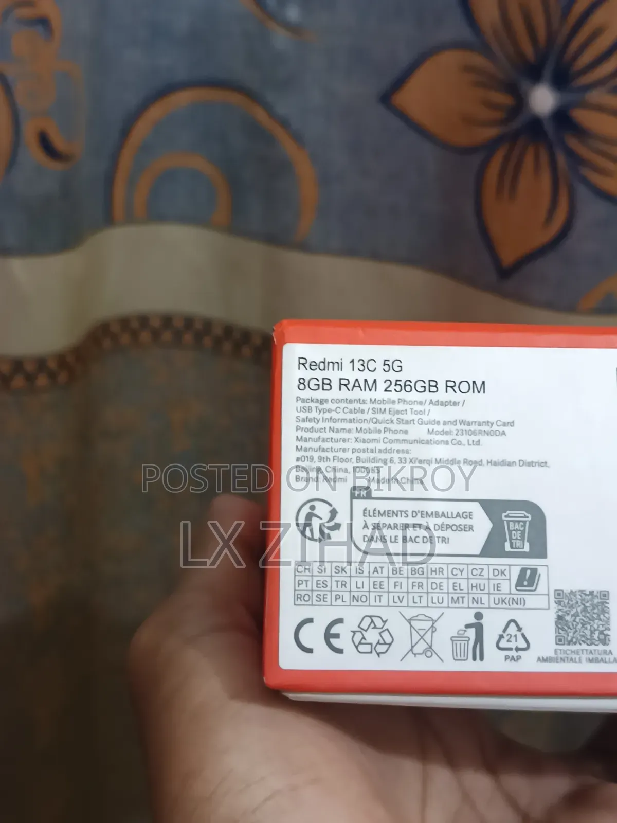 New Xiaomi Redmi 13C 5G 256 GB Blue