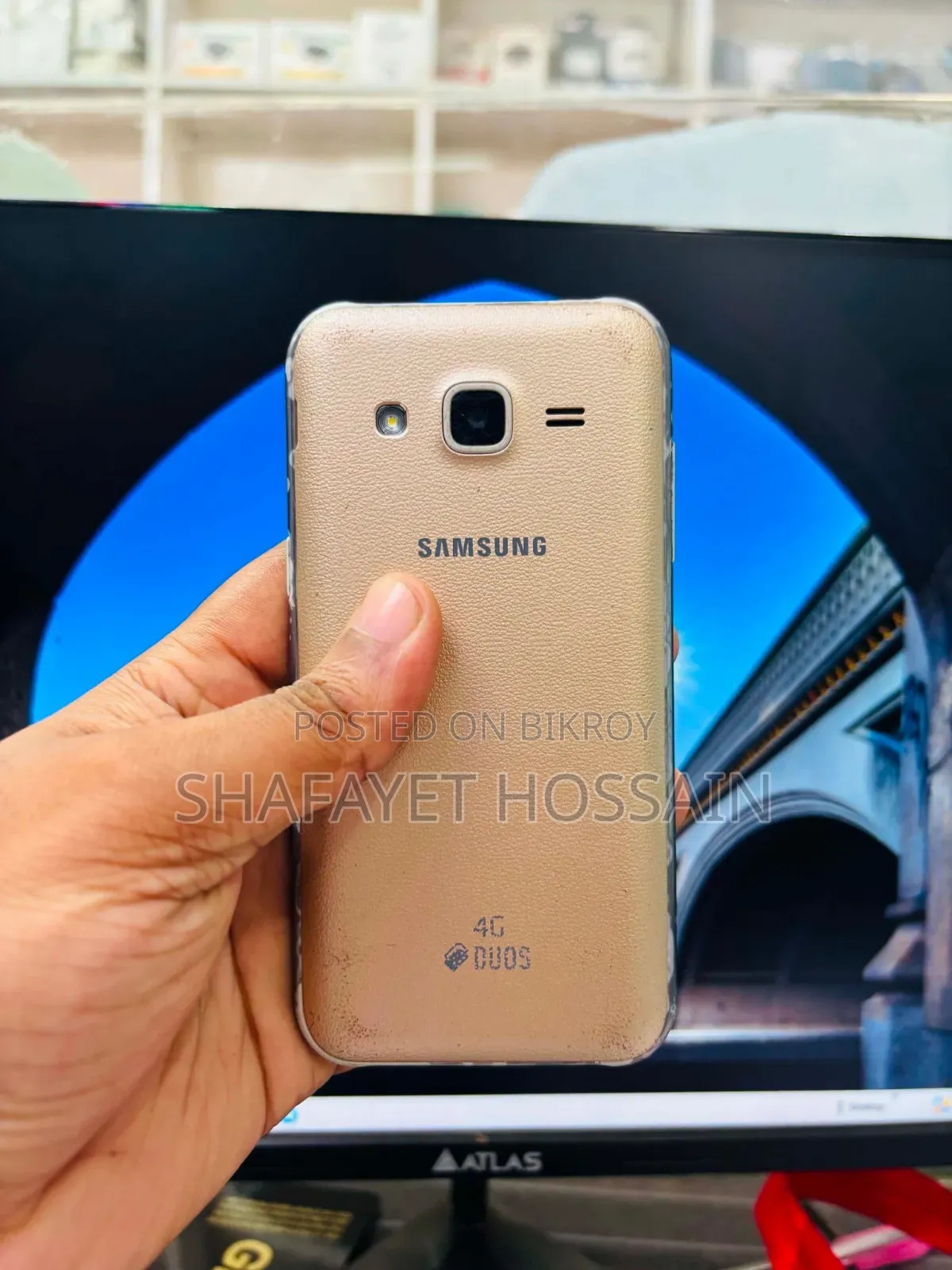 স্যামসাং গ্যালাক্সি জে২ ৮ জিবি গোল্ড