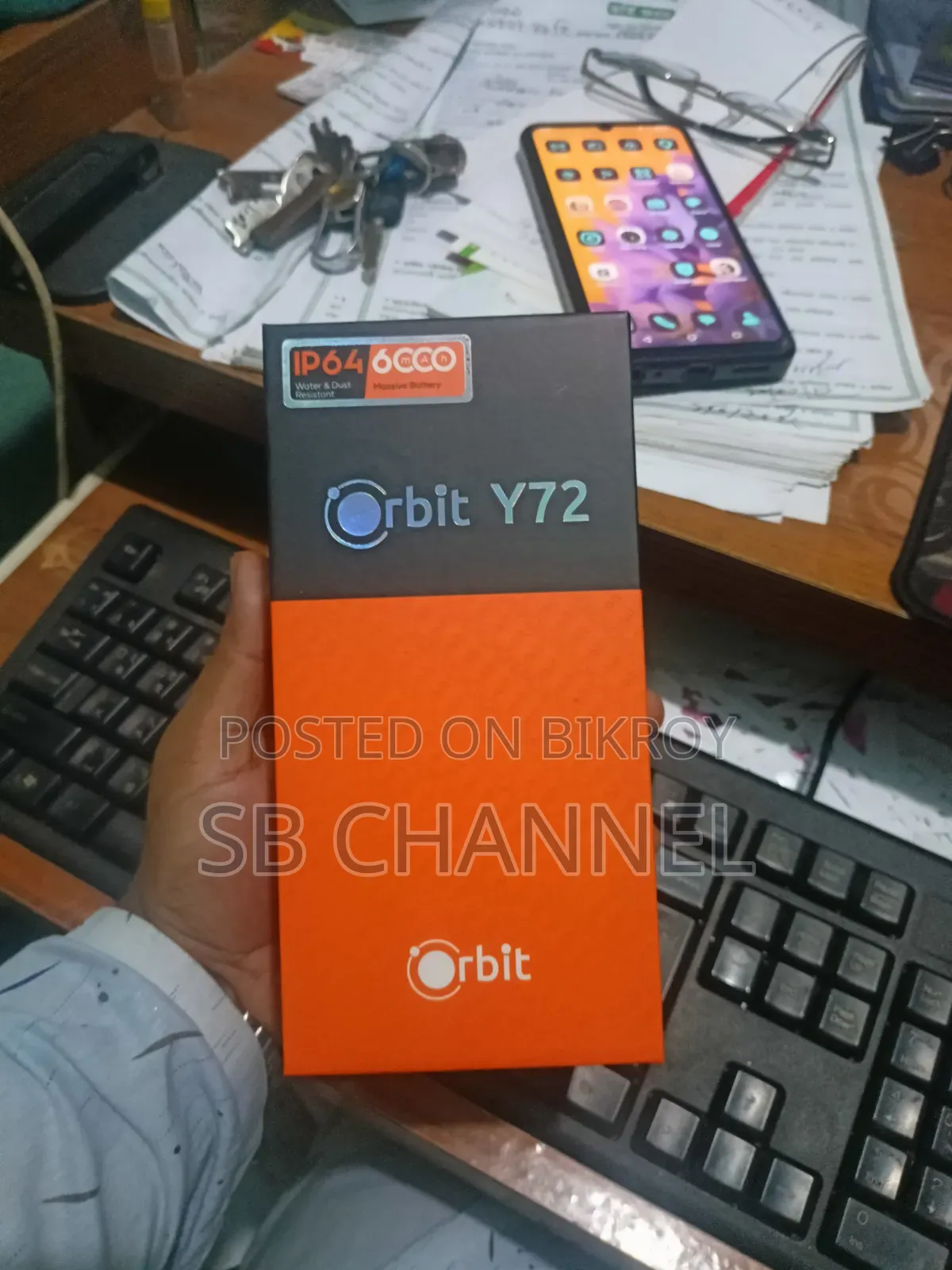 নিউ ওয়ালটন অরবিট ওয়াই৭২ ৬৪ জিবি ব্ল্যাক