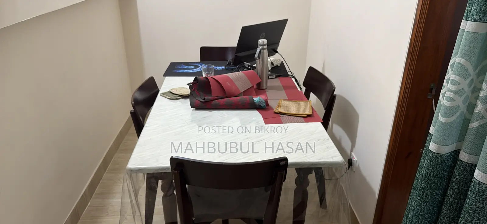 ৪টি চেয়ারসহ ডাইনিং টেবিল