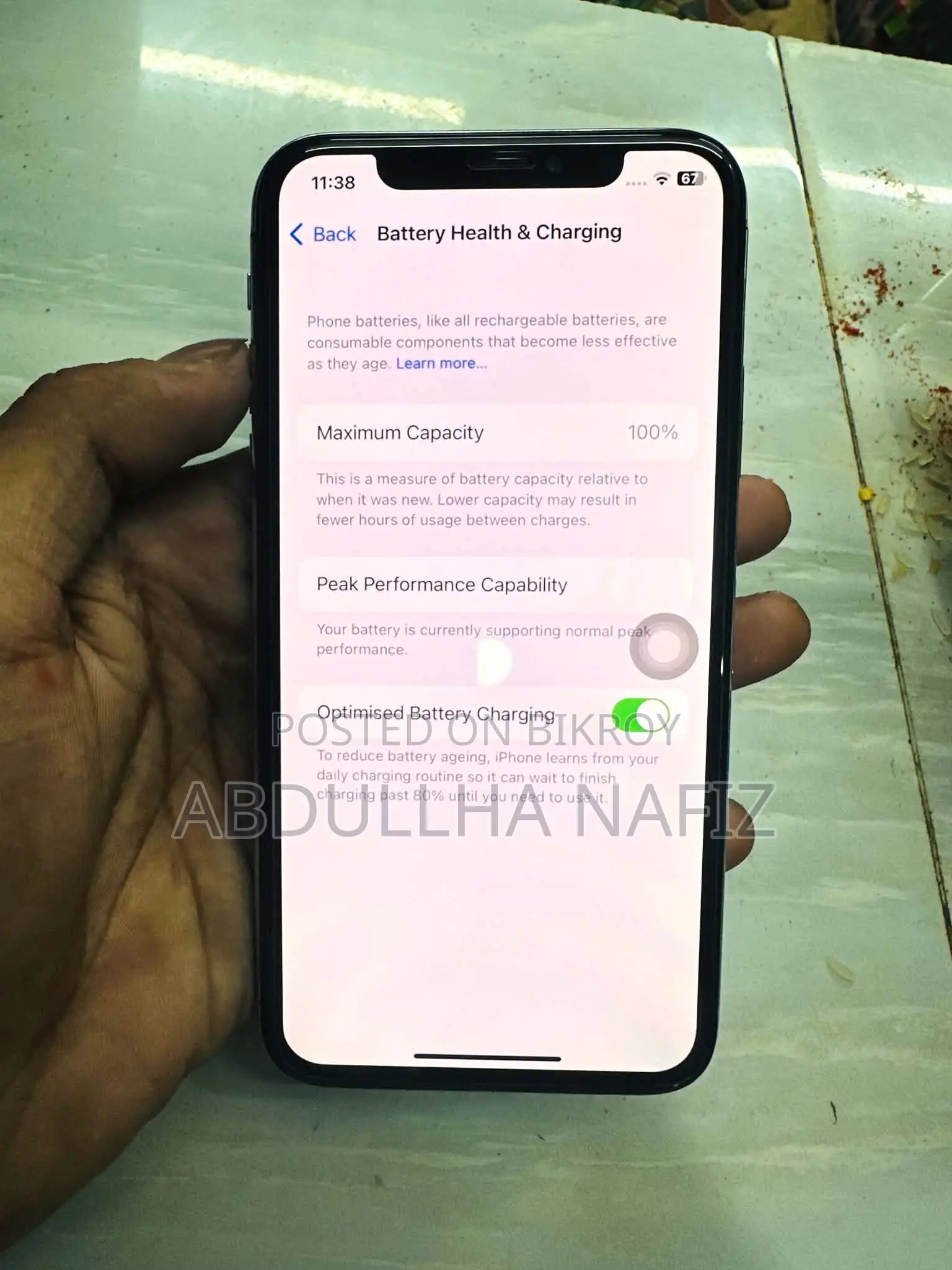 Apple iPhone X 64 GB White