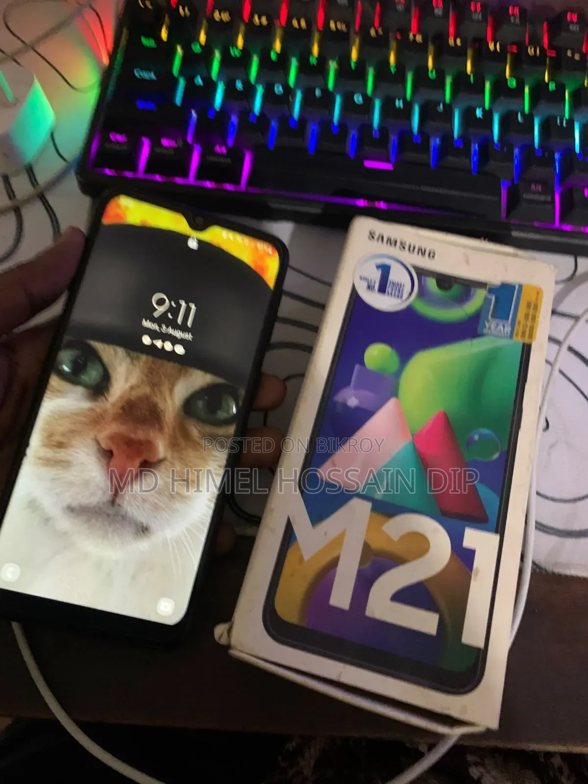 Samsung Galaxy M21 128 GB Blue