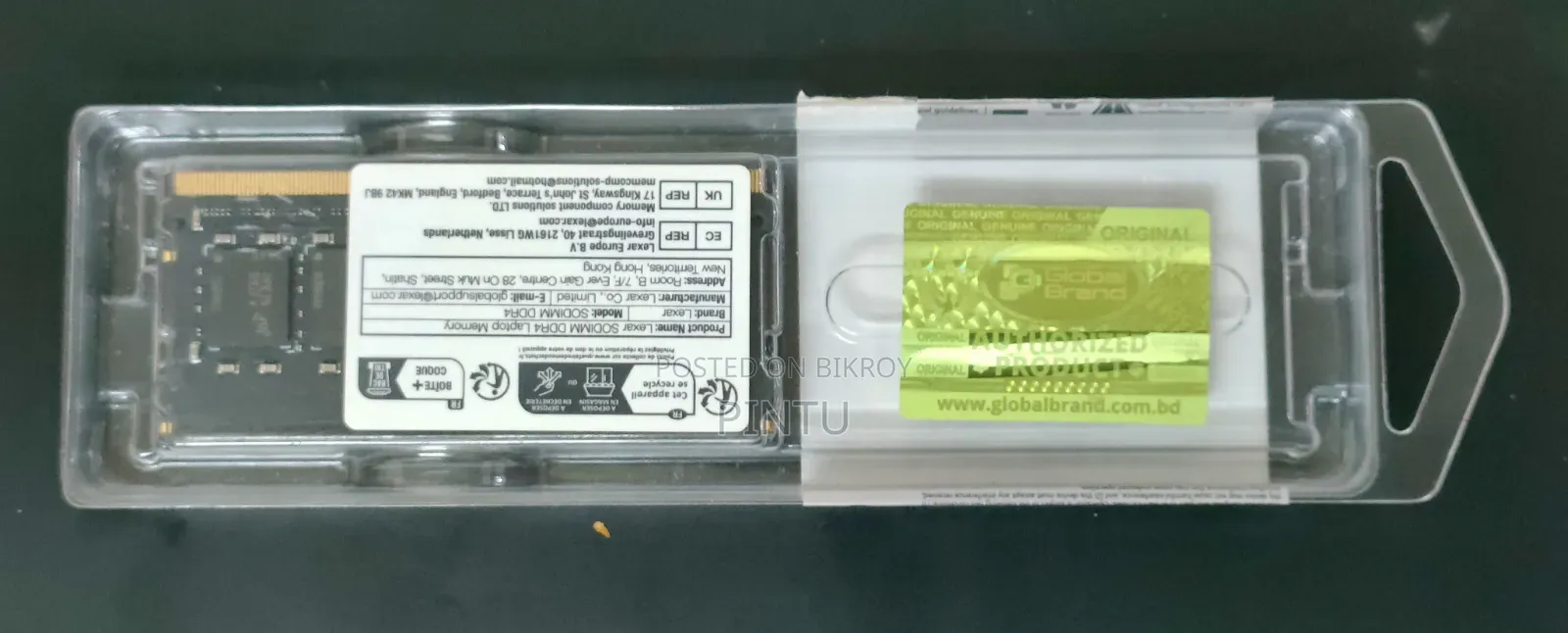 Lexar 16gb Ddr4 3200mhz Sodimm Laptop Ram