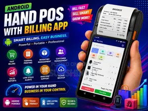 Android Hand POS With Billing App