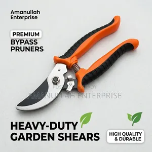 Heavy-Duty Garden Pruning Shears Bypass Secateur | Premium Hand Tool
