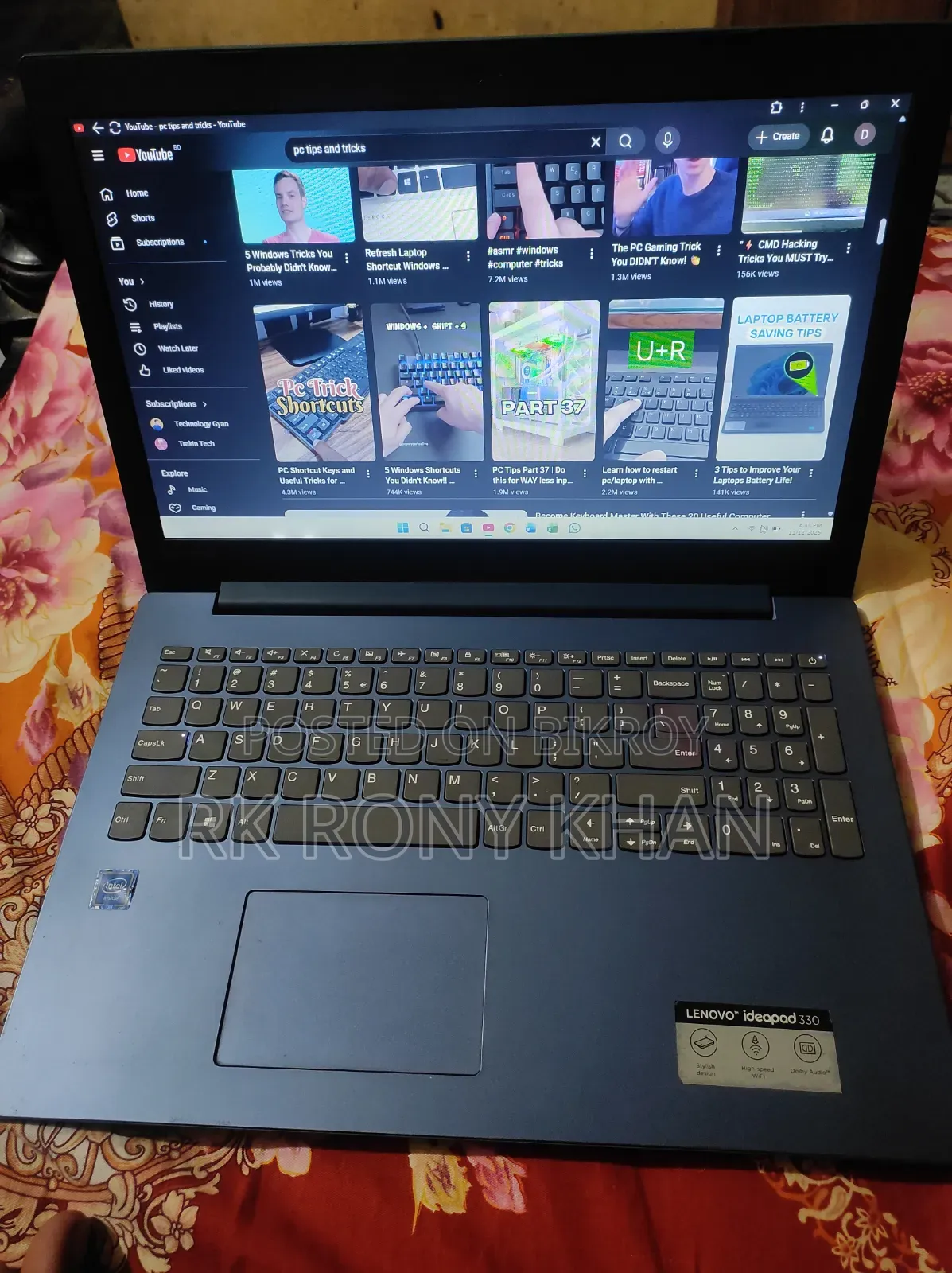 Laptop Lenovo IdeaPad 330 4GB Intel Celeron HDD+SSD 1T