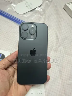 অ্যাপল আইফোন ১৬ প্রো ২৫৬ জিবি ব্ল্যাক