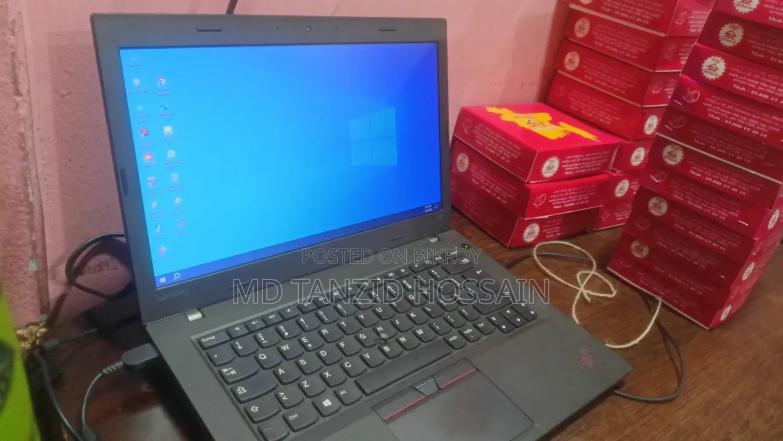 Laptop Lenovo ThinkPad T490s 8GB RAM Intel Core i7 250GB Solid State Drive