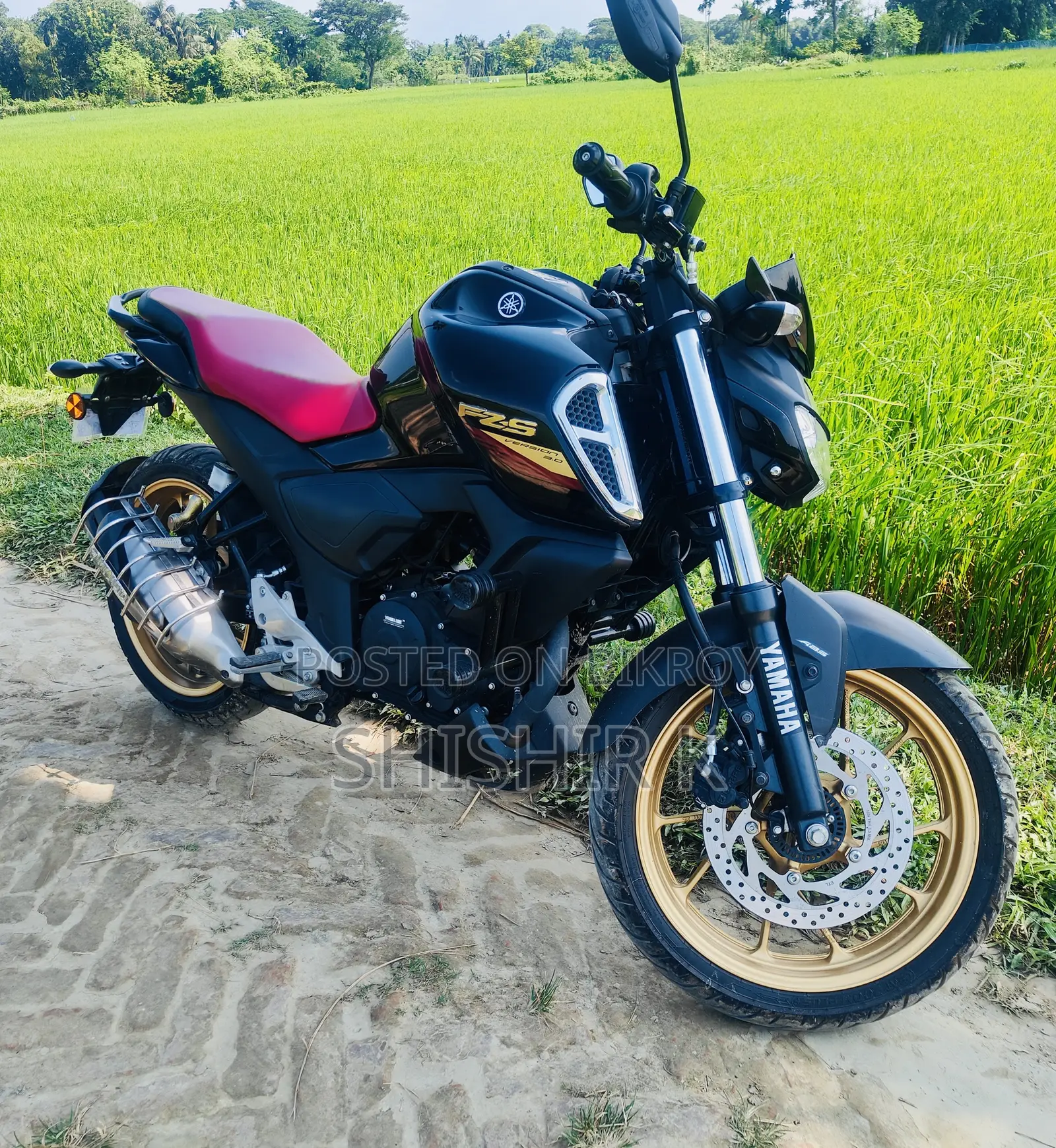Yamaha FZS V3 2024 Black