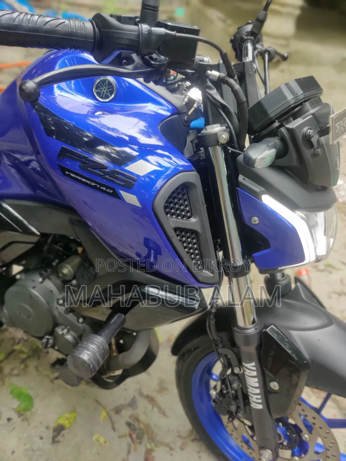 Yamaha FZS V4 2024 Blue