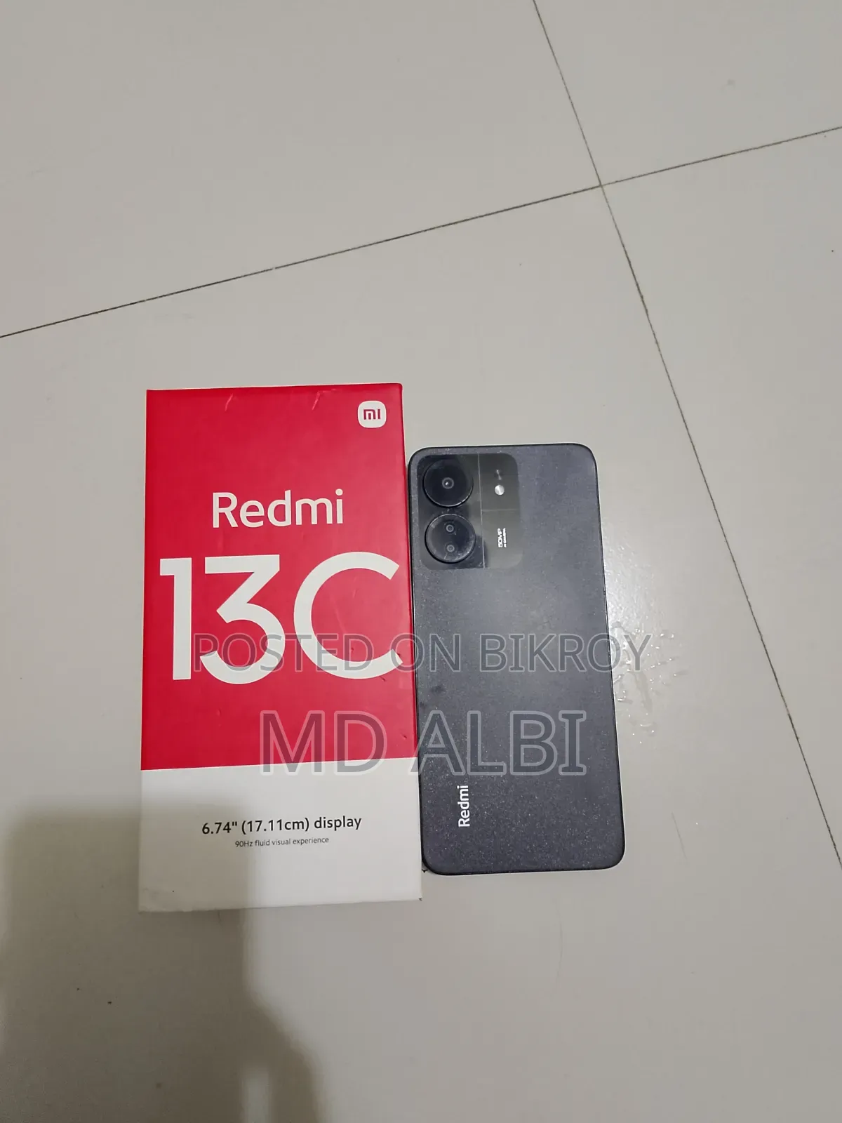 শাওমি রেডমি ১৩সি ১২৮ জিবি ব্ল্যাক
