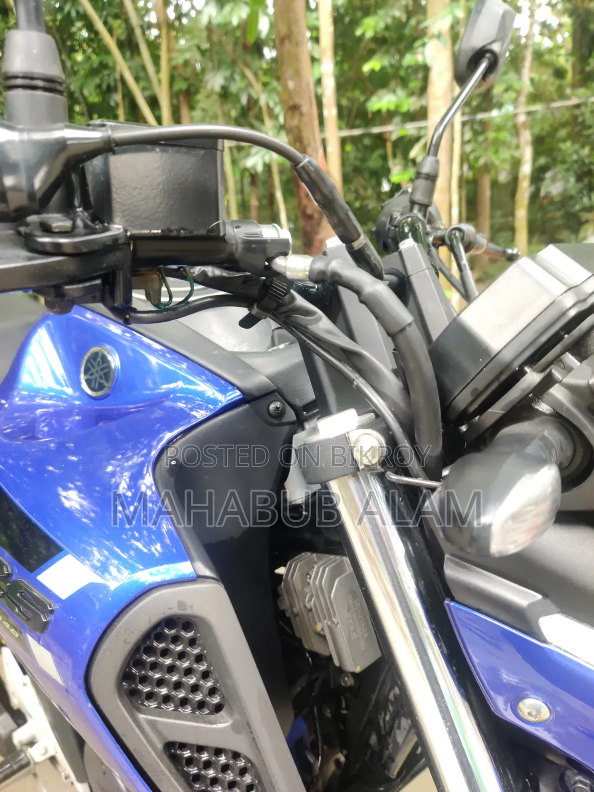 Yamaha FZS V4 2024 Blue