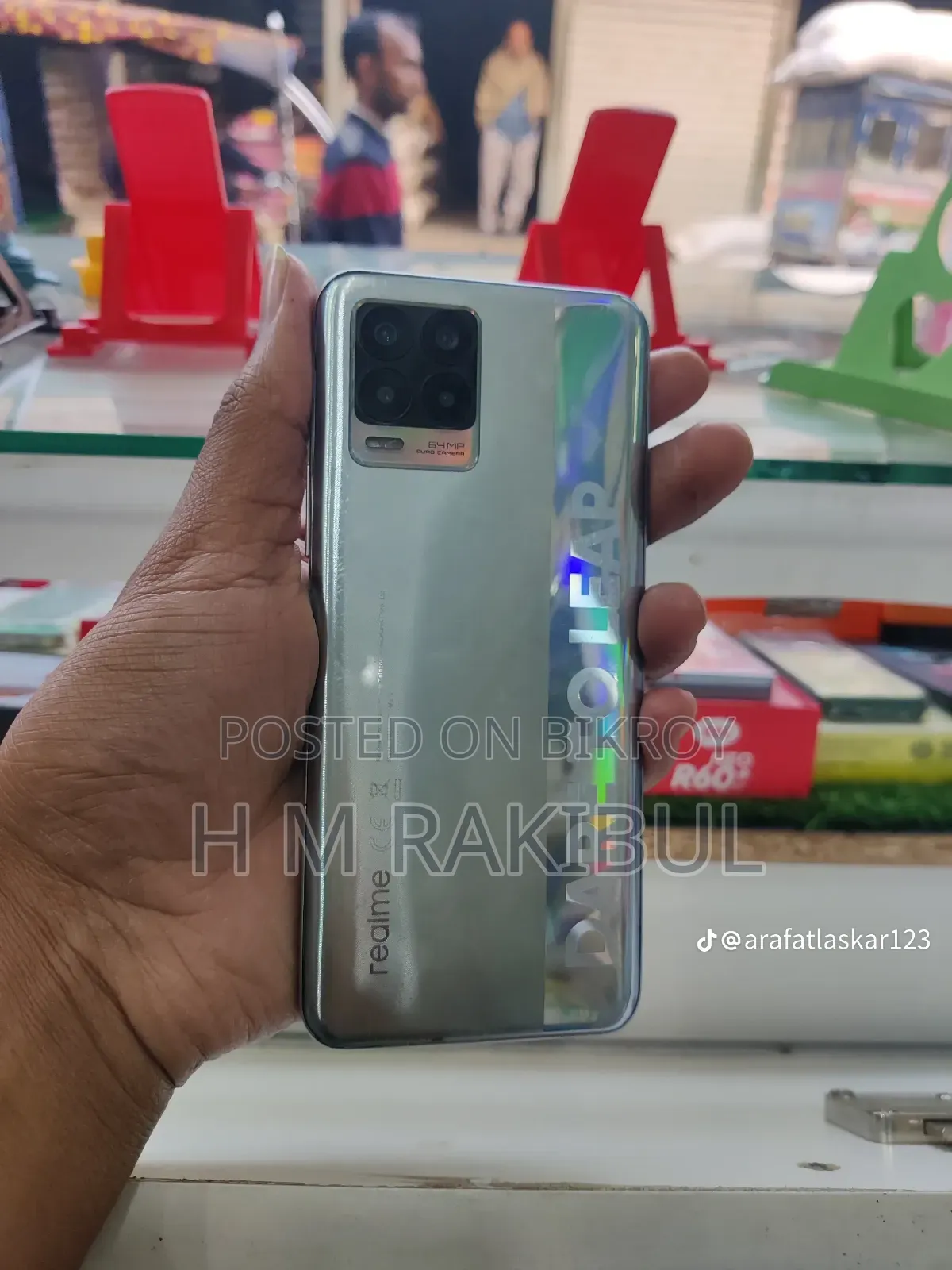 রিয়েলমি ৮ প্রো ১২৮ জিবি গ্রে