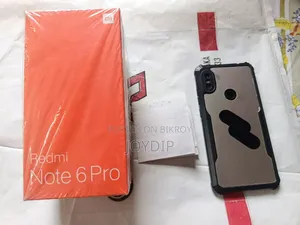 শাওমি রেডমি নোট ৬ প্রো ৬৪ জিবি কালো