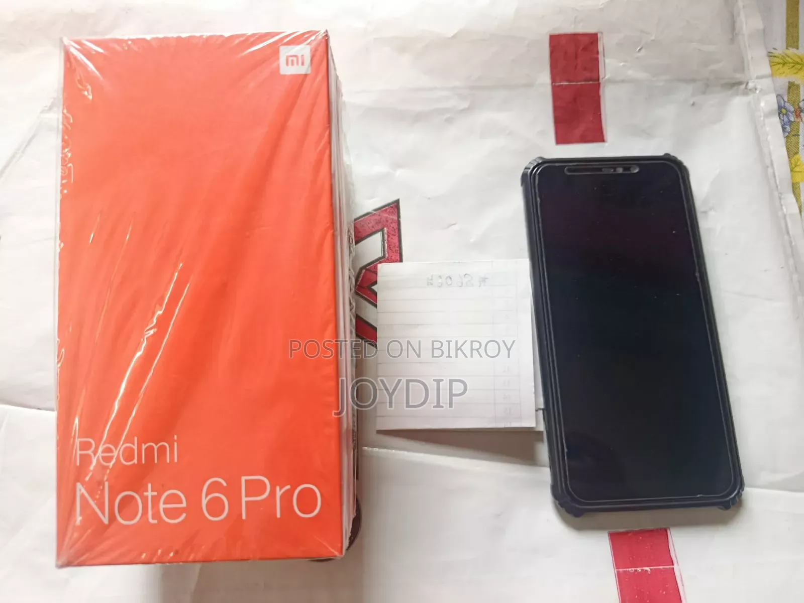 শাওমি রেডমি নোট ৬ প্রো ৬৪ জিবি কালো