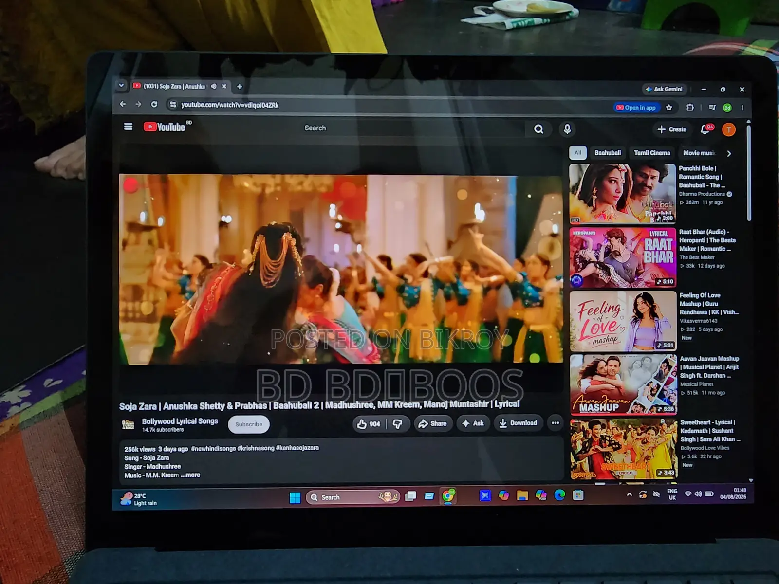 ল্যাপটপ মাইক্রোসফট সারফেস ল্যাপটপ ৩ ৮জিবি ইন্টেল কোর আই৫ এসএসডি ২৫৬জিবি