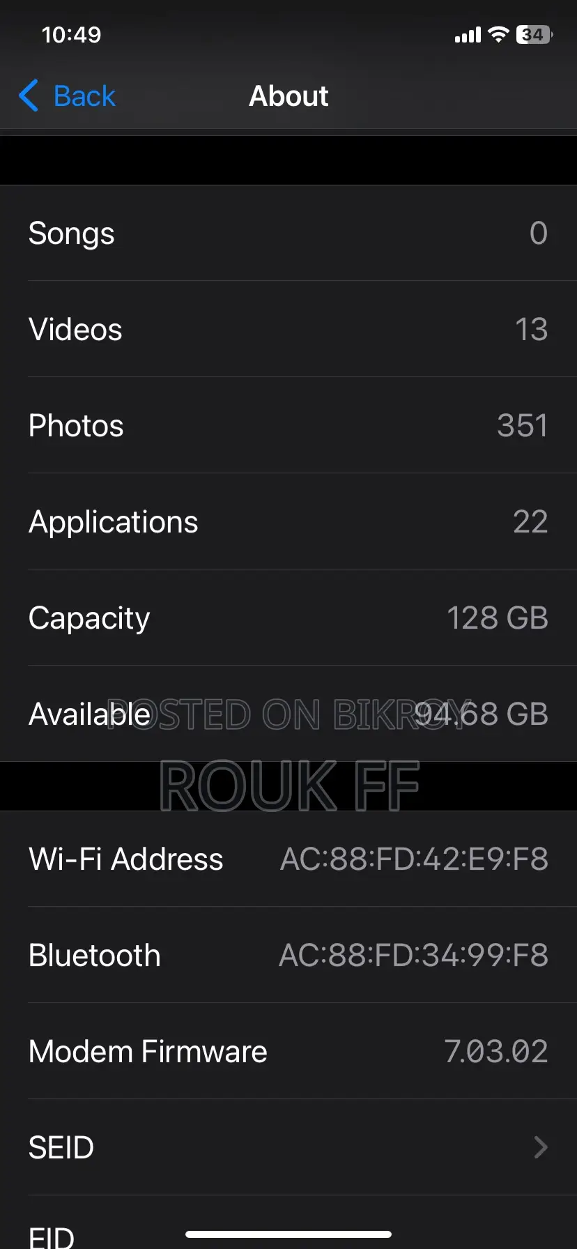 Apple iPhone XR 128 GB Orange