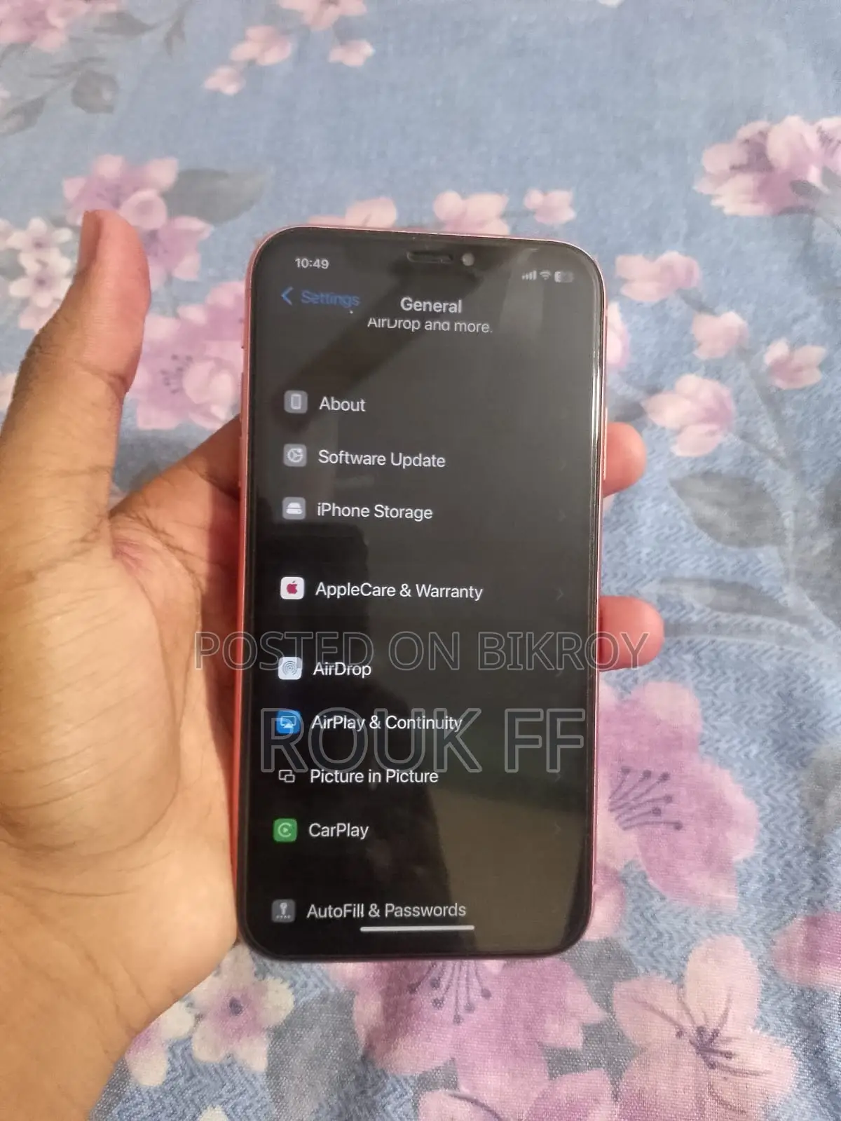 Apple iPhone XR 128 GB Orange