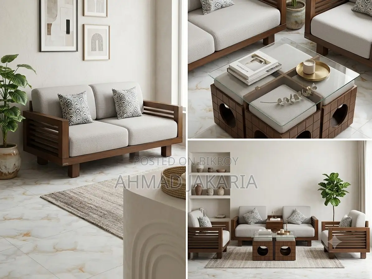 HATIL Camden-288 Sofa Set (1+2+2B) + Center Table to be Sold