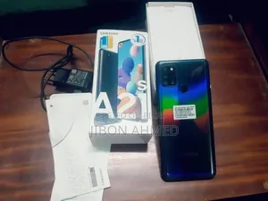 স্যামসাং গ্যালাক্সি এ২১এস ৬৪ জিবি কালো