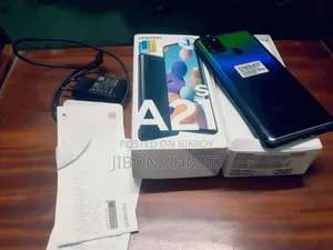 স্যামসাং গ্যালাক্সি এ২১এস ৬৪ জিবি কালো