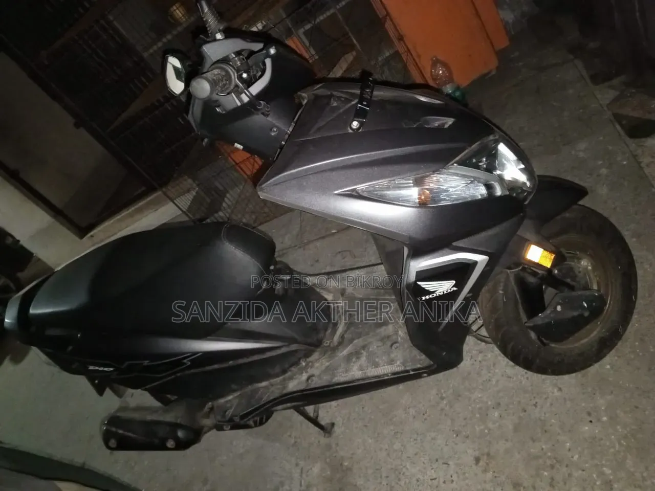 New Honda Dio 2025 Gray