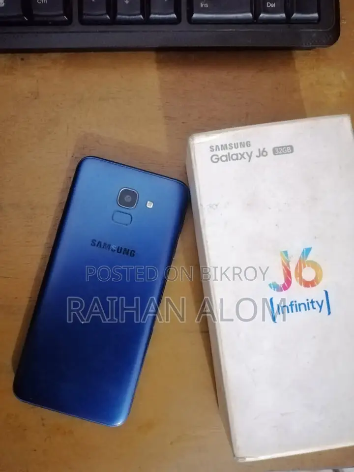 স্যামসাং গ্যালাক্সি জে৬ ৩২ জিবি ব্লু