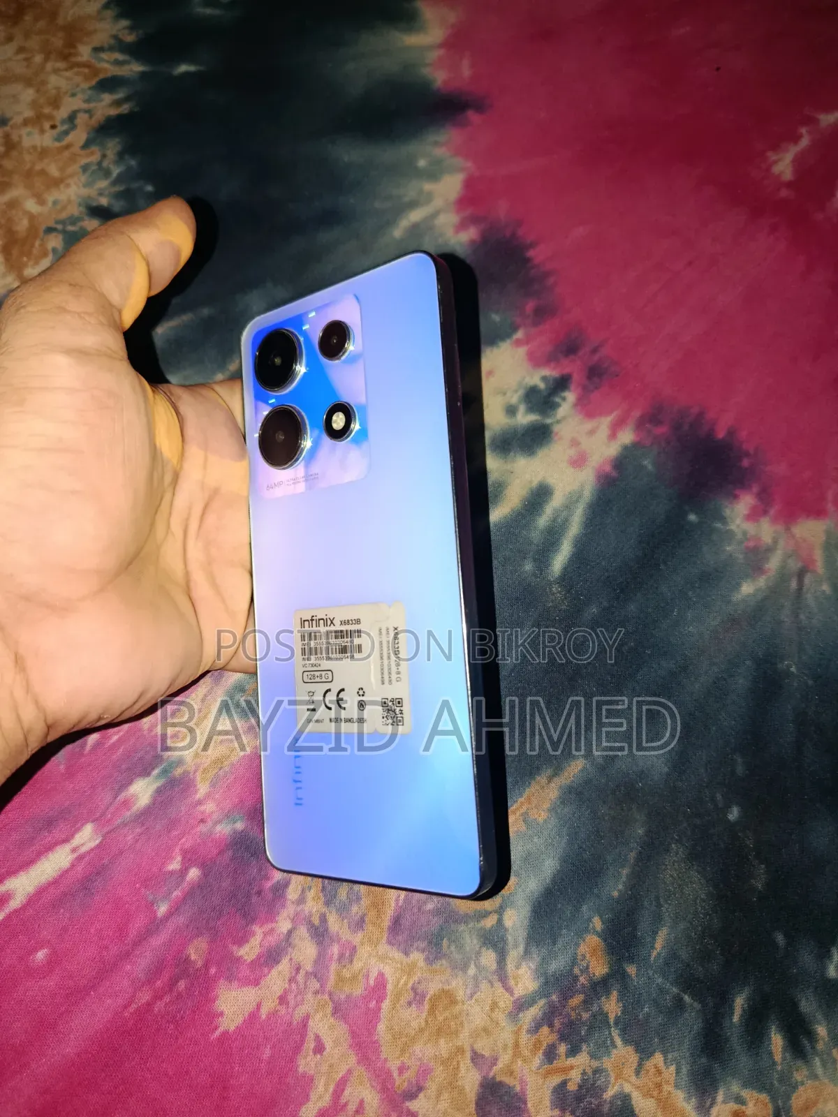 ইনফিনিক্স নোট ৩০ ১২৮ জিবি ব্লু