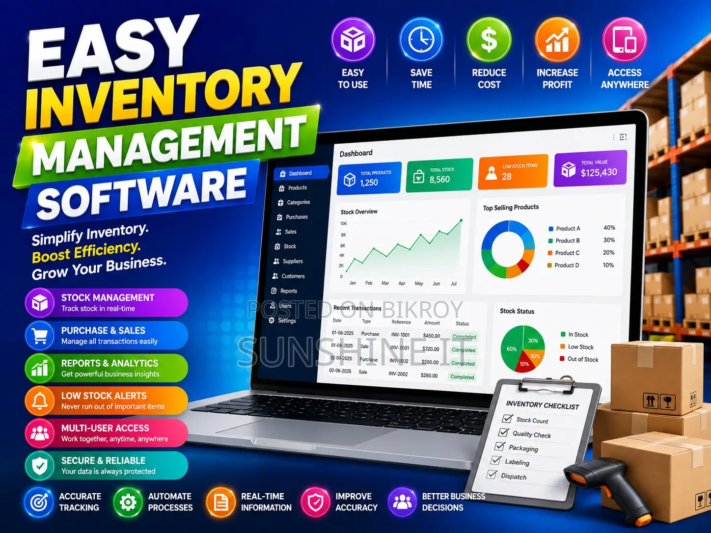 Easy Inventory Management Software