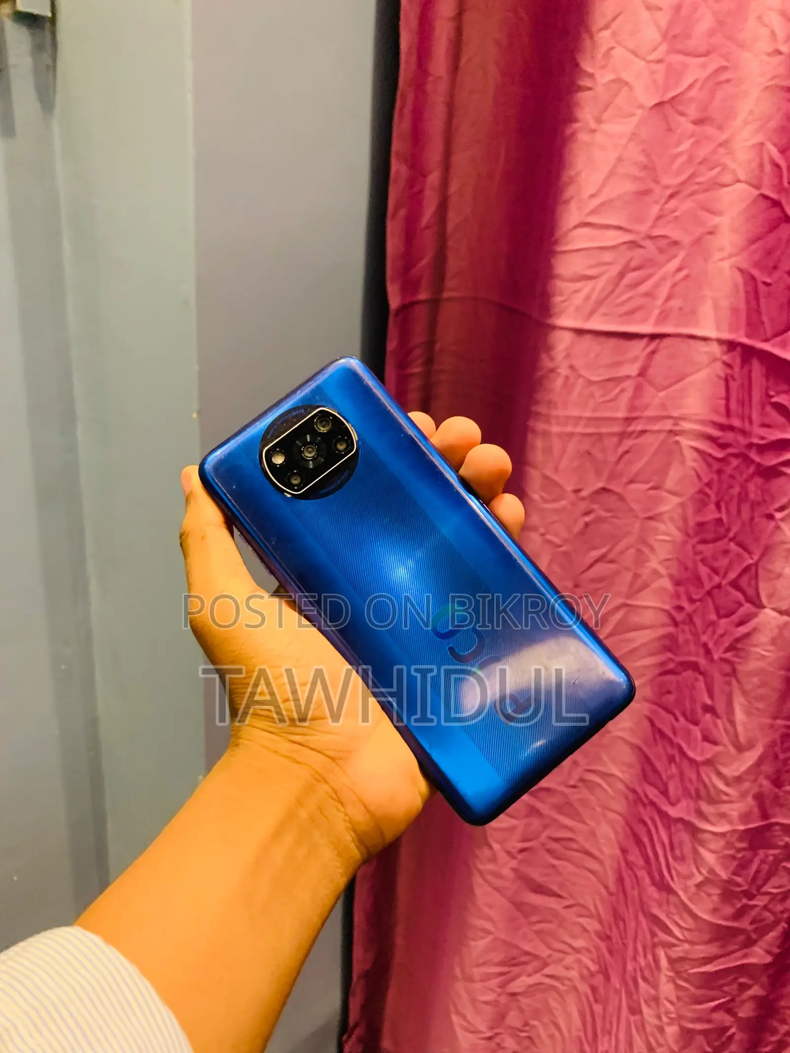 শাওমি পোকো এক্স৩ ১২৮ জিবি ব্লু