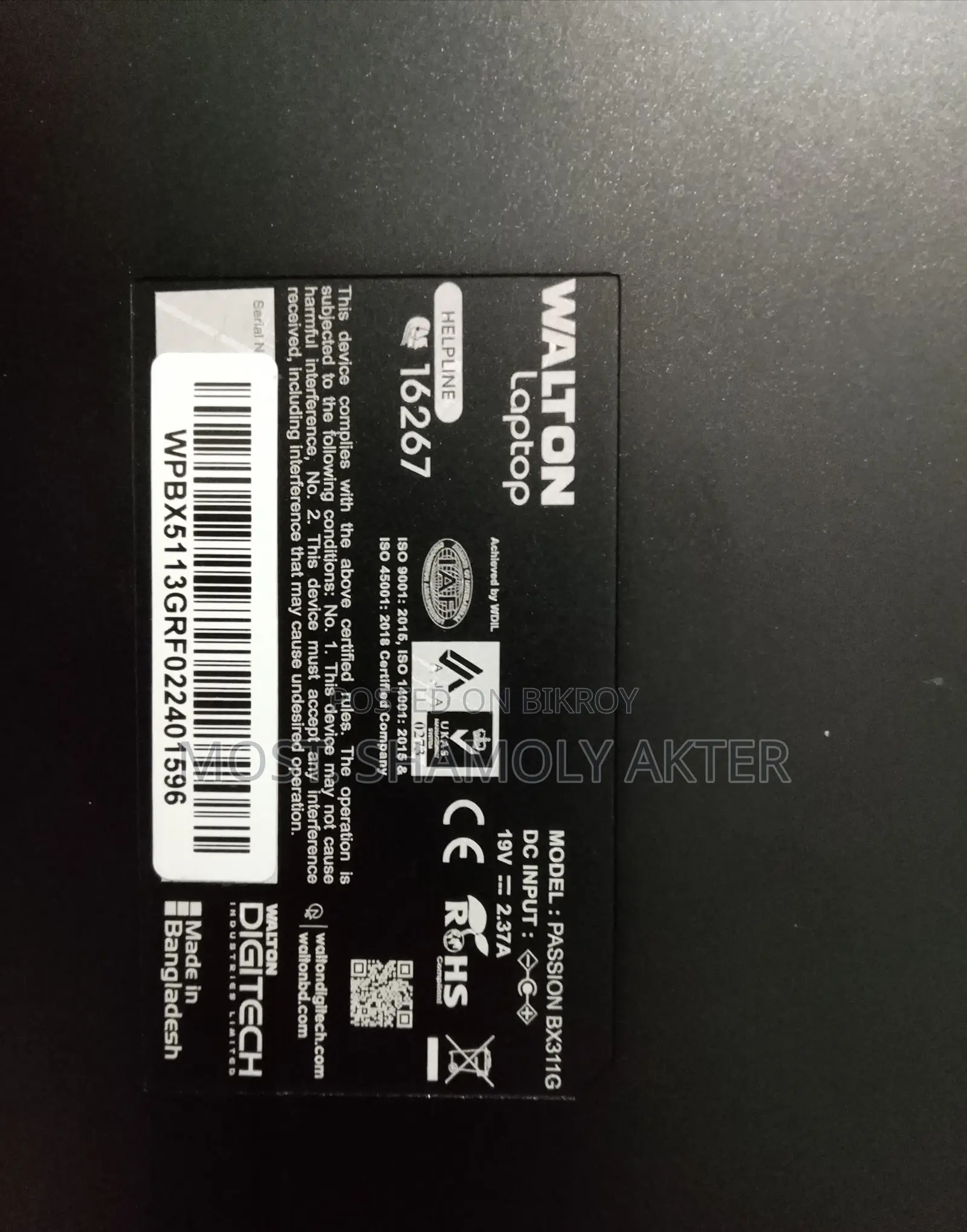 Laptop 8GB Intel Core I3 SSD 512GB