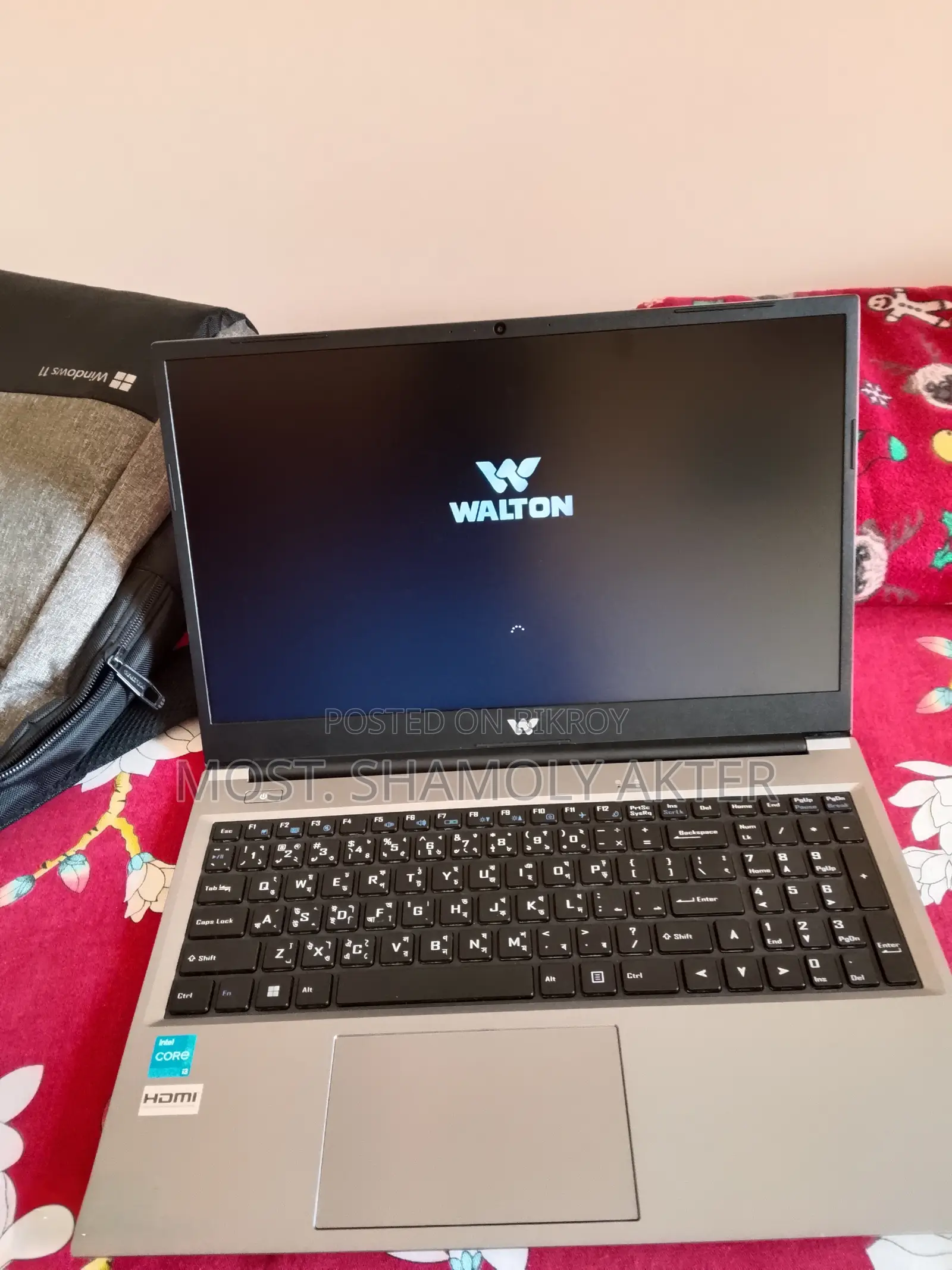 Laptop 8GB Intel Core I3 SSD 512GB