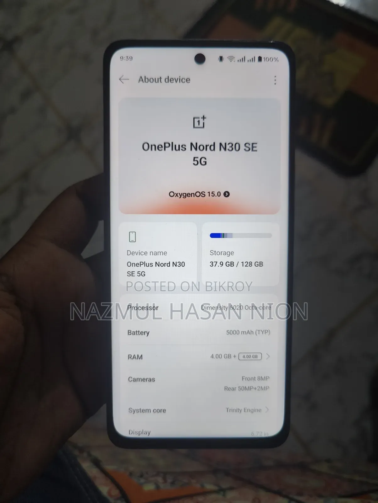 OnePlus Nord N30 SE 128 GB Green