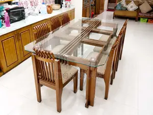 হ্যাটিলস ৮ চেয়ারের ডাইনিং টেবিল (৭টি চেয়ার উপলব্ধ)