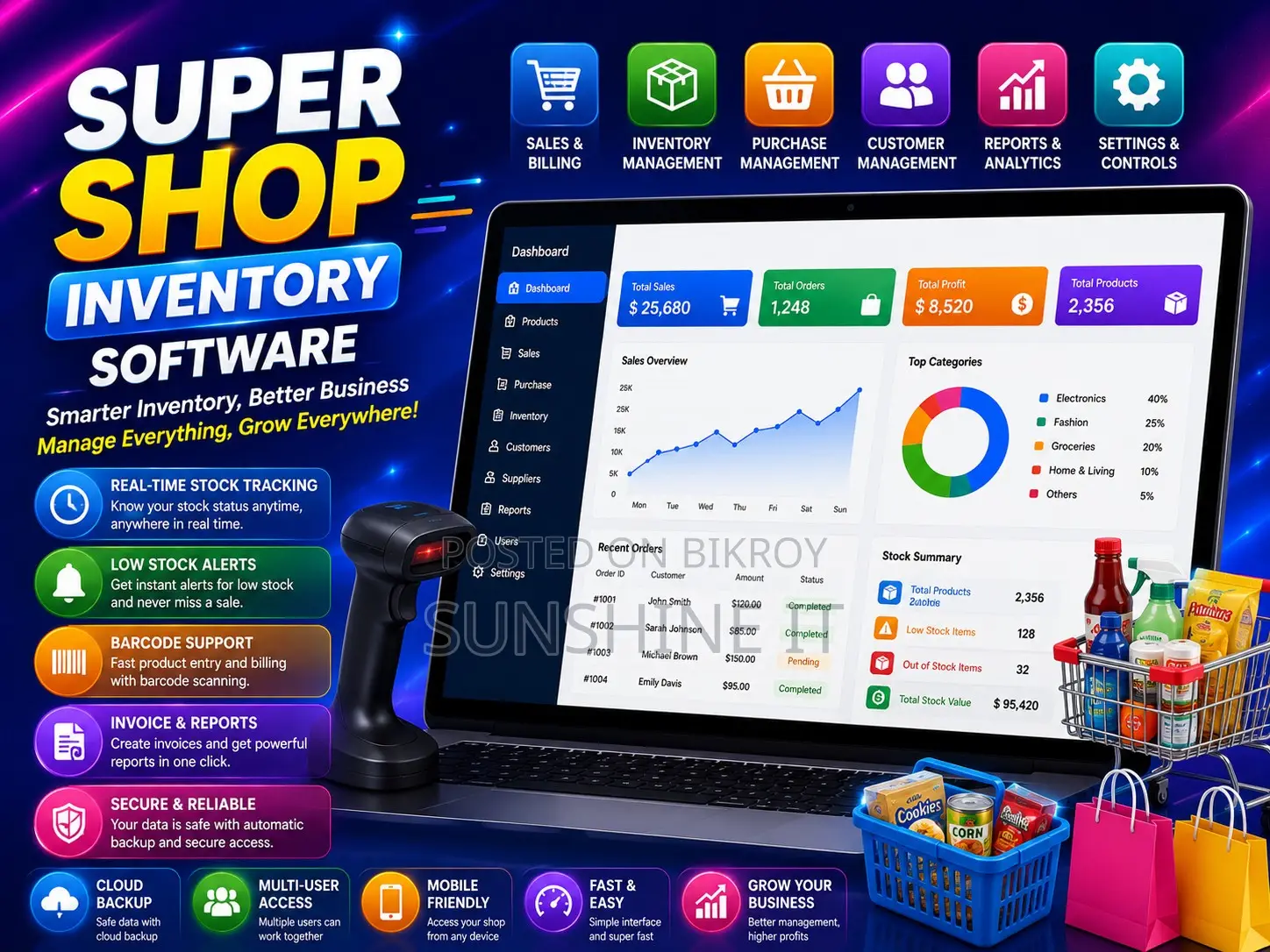 Super Shop Inventory Software