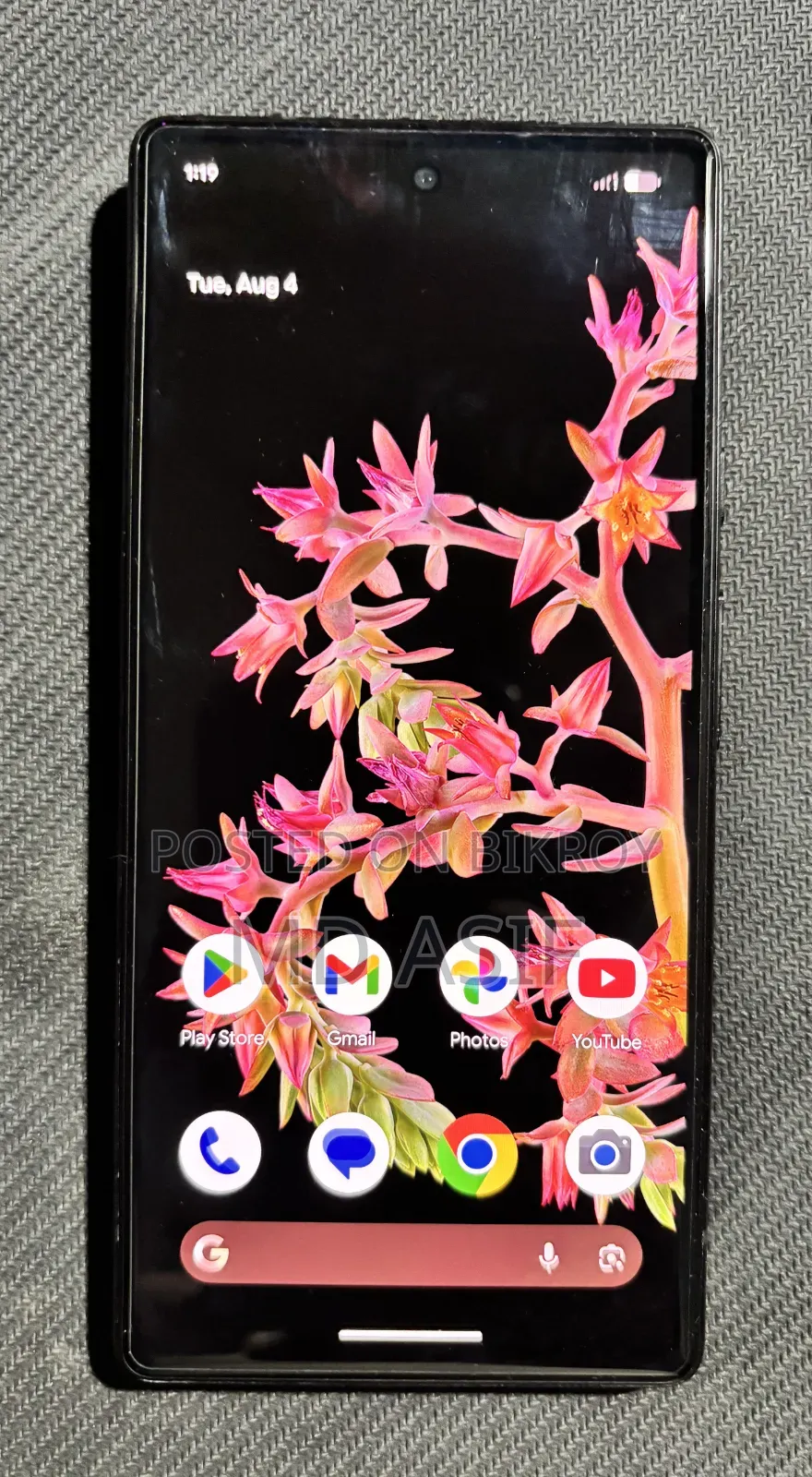 গুগল পিক্সেল ৬ ১২৮ জিবি ব্ল্যাক