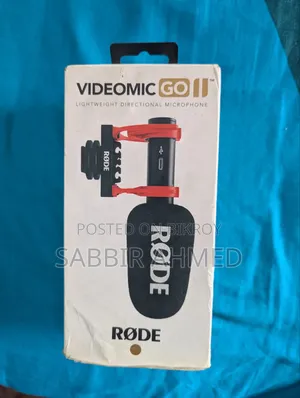 RØDE VideoMic GO II Original Shotgun Microphone – Like New