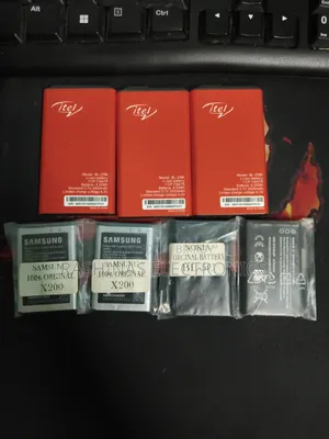 Button Phone Battery Lot Sale (12 Pcs)