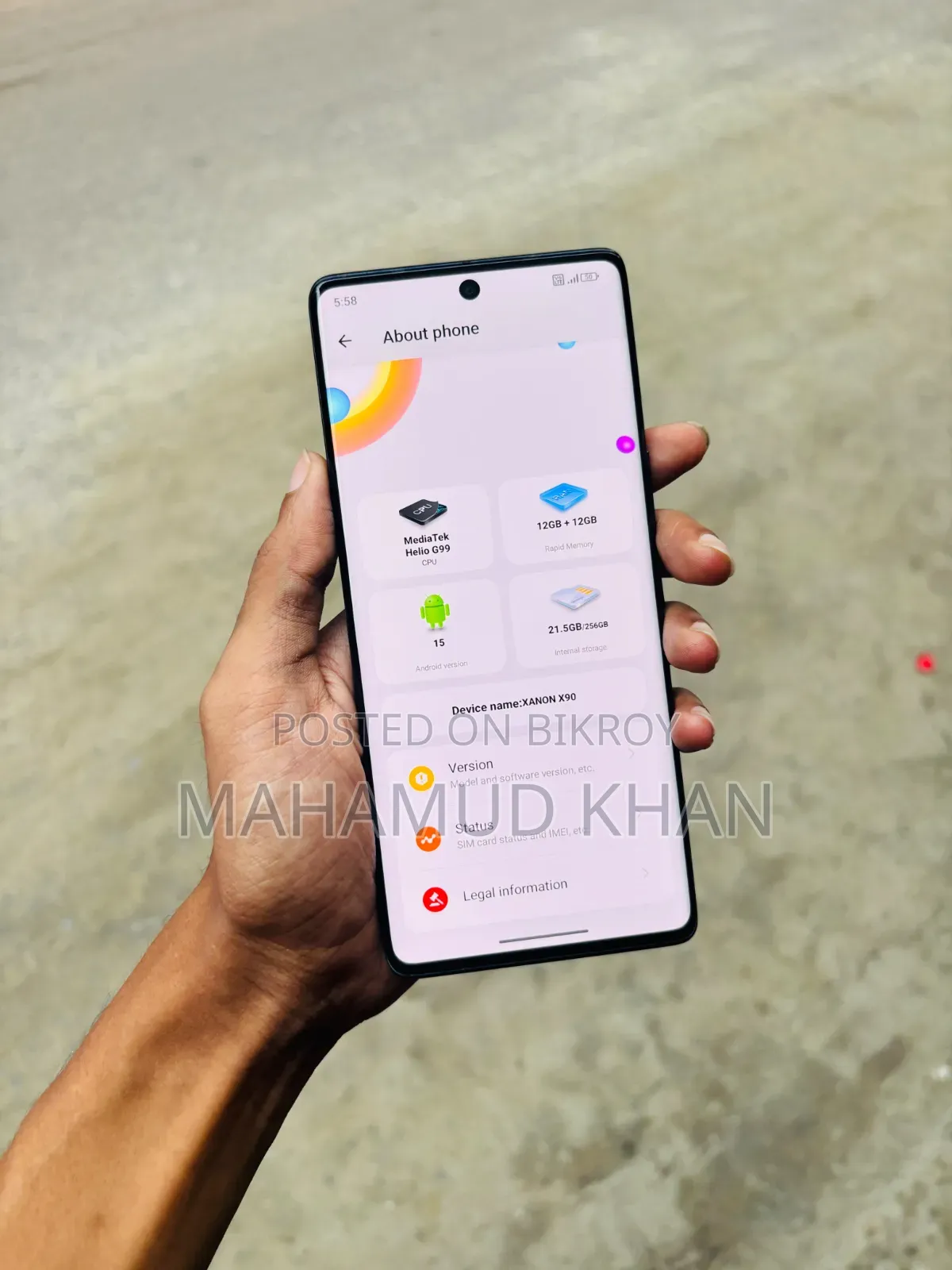 Walton Xanon X91 256 Gb