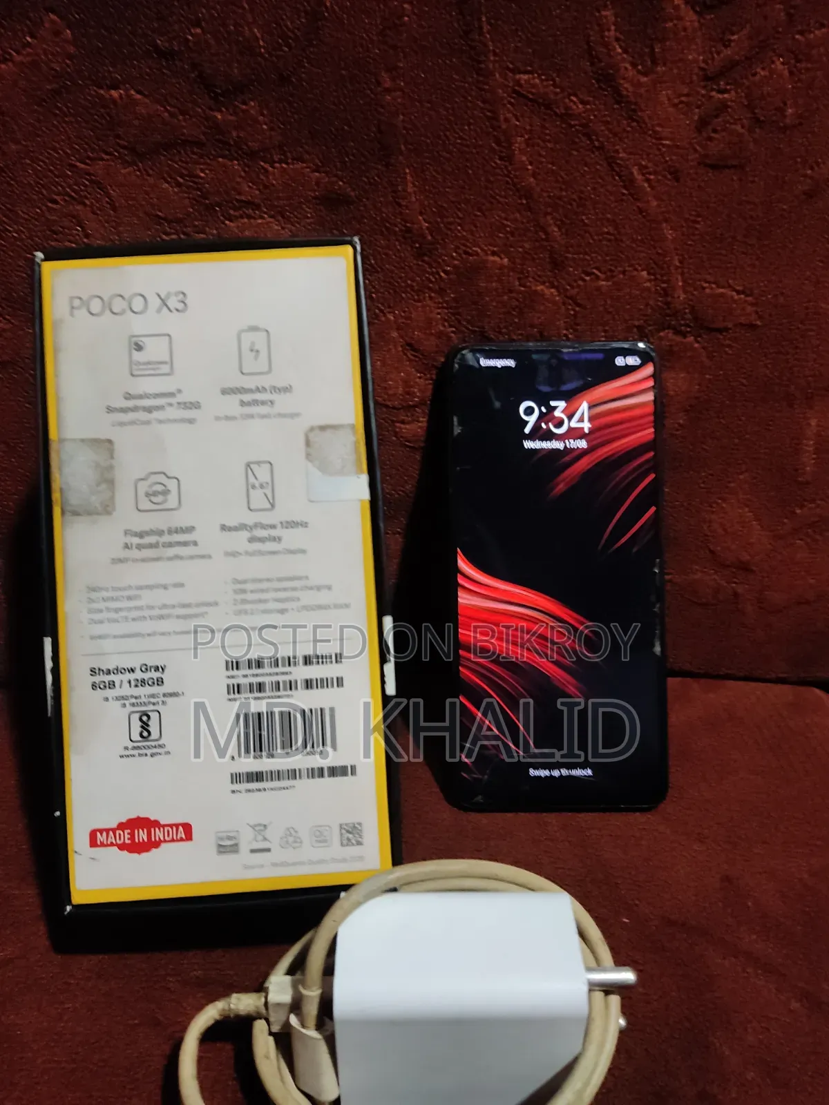 Xiaomi Poco X3 128 GB Black