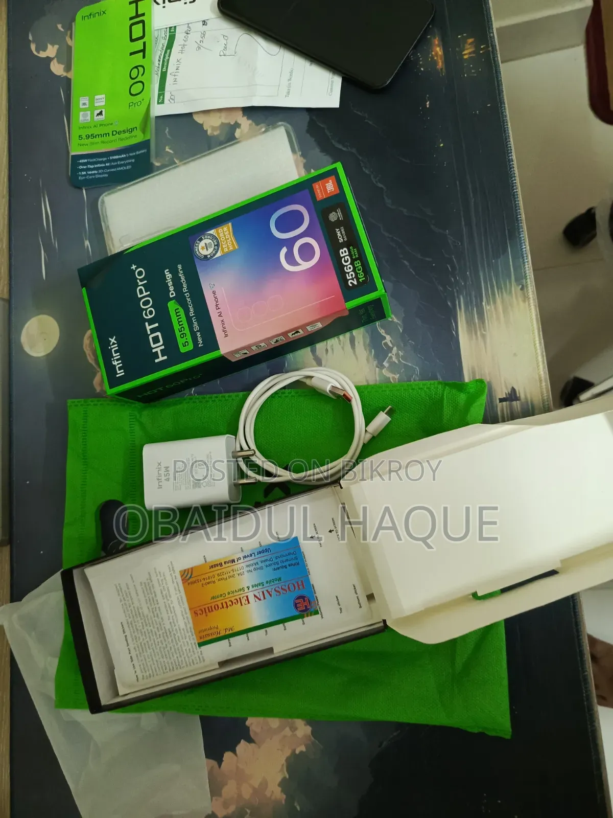 Infinix Hot 60 Pro+ 256 GB Black