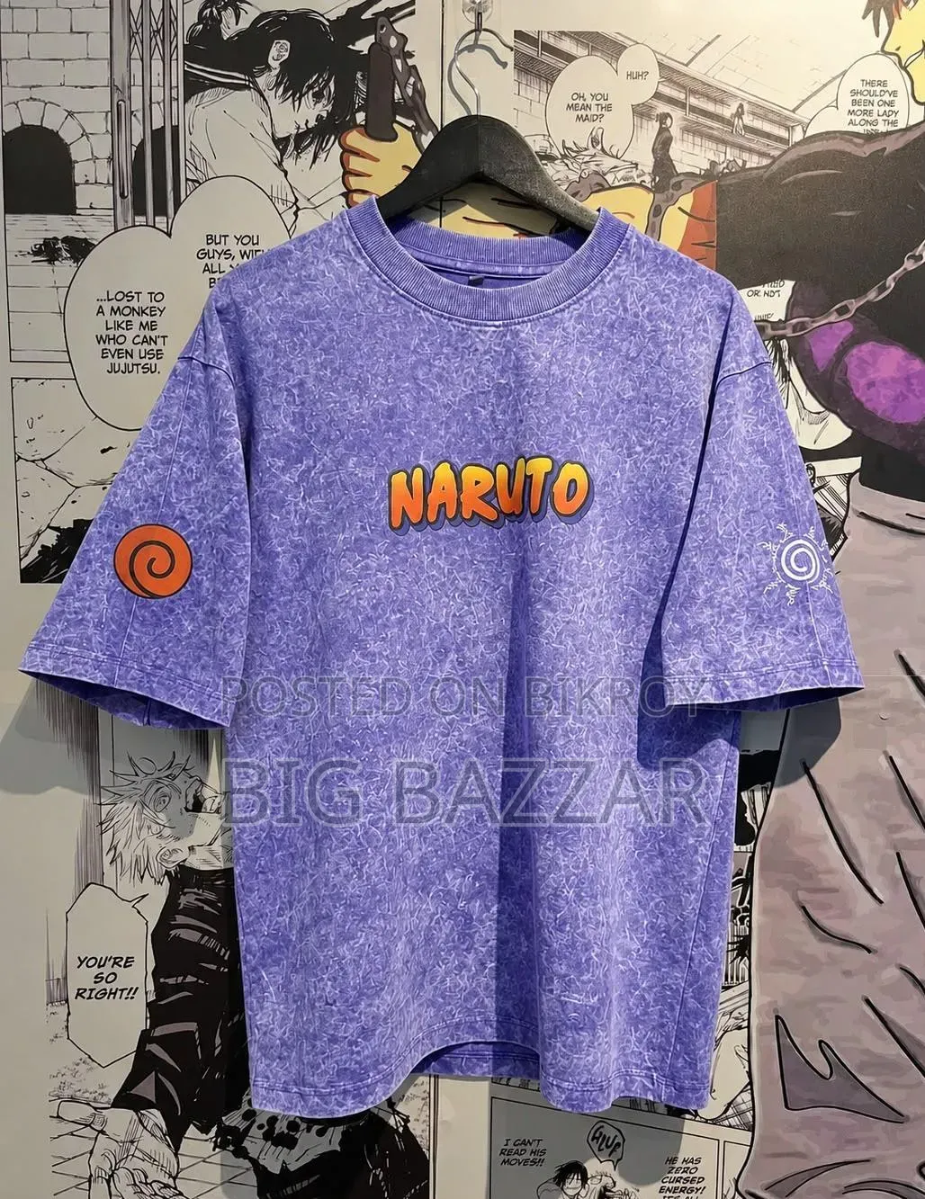 ShadowFade Premium Acid Wash Drop Shoulder