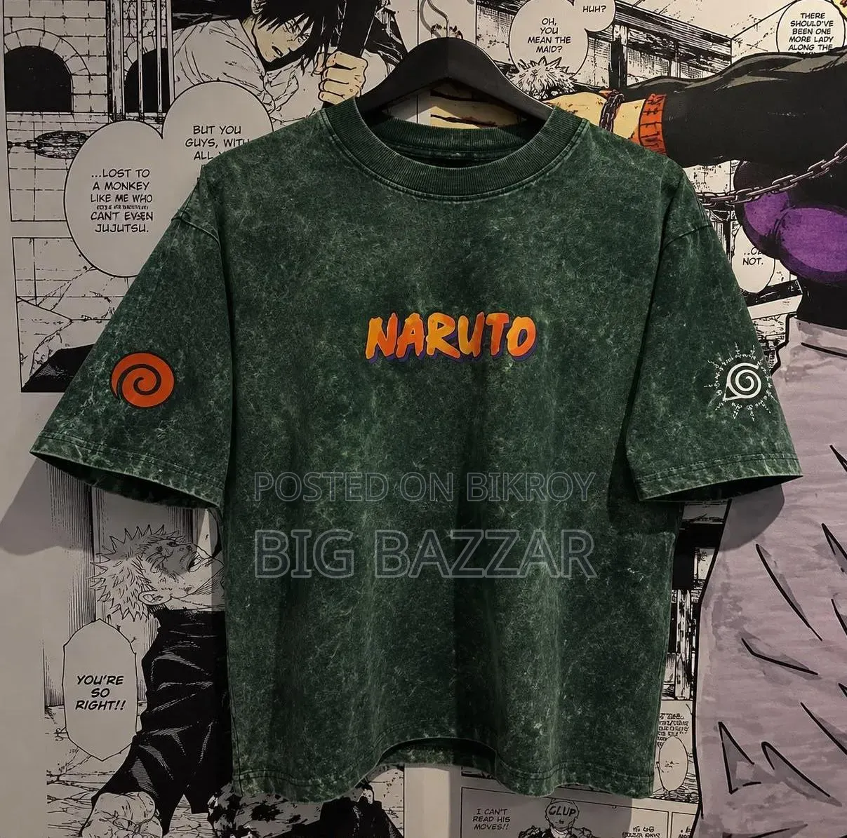 ShadowFade Premium Acid Wash Drop Shoulder