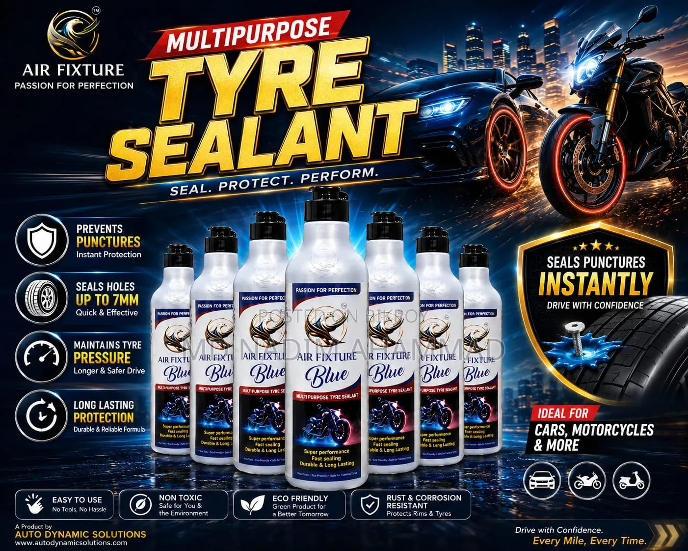 Tyre Sealant Blue