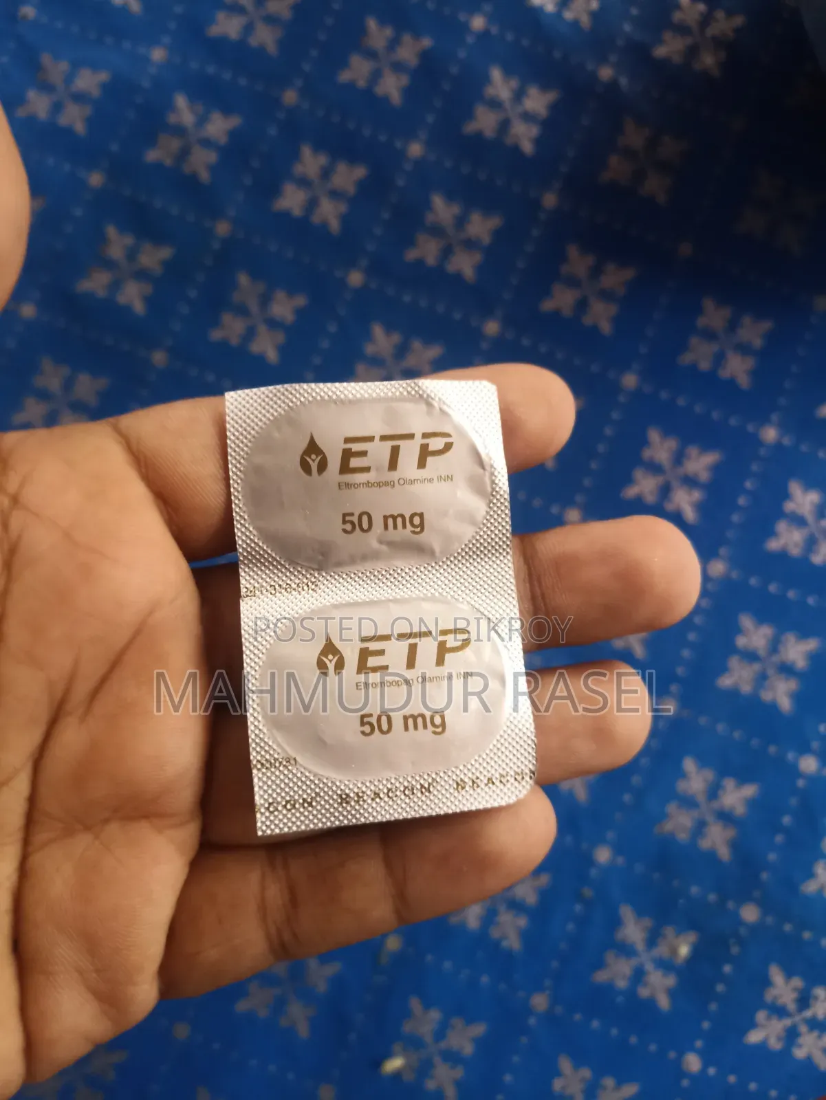 ETP 50 MG for Dengue Fever