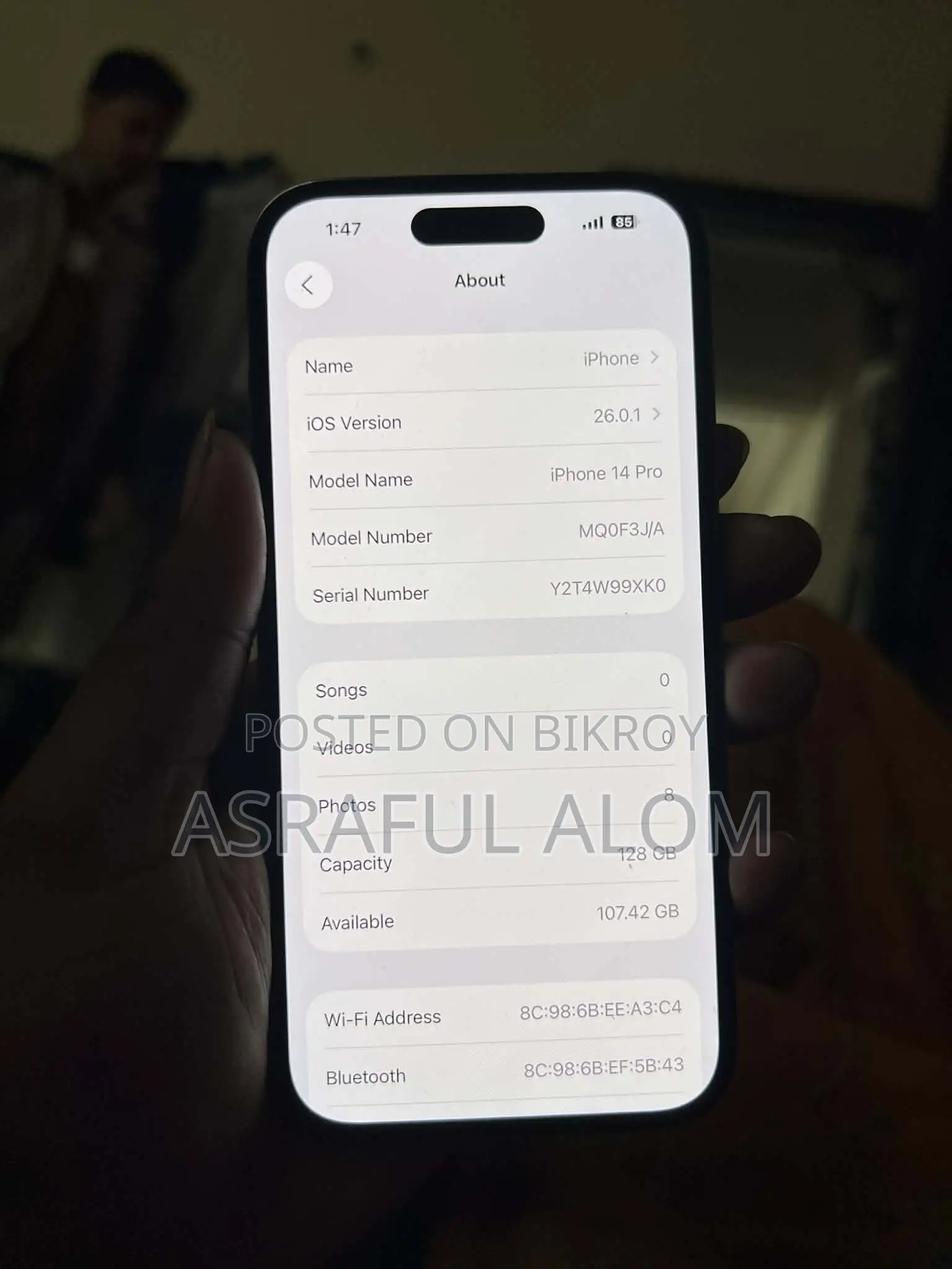 Apple iPhone 14 Pro 128 GB Purple