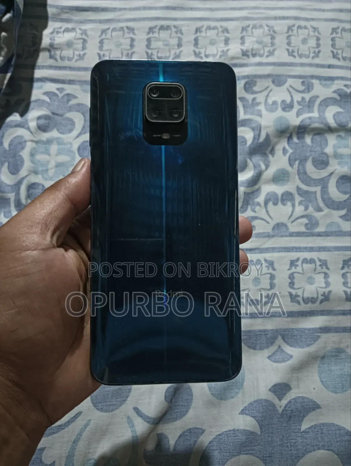 শাওমি রেডমি নোট ৯ প্রো ৬৪ জিবি নীল